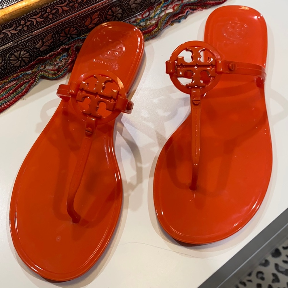 Tory Burch thong jellies
